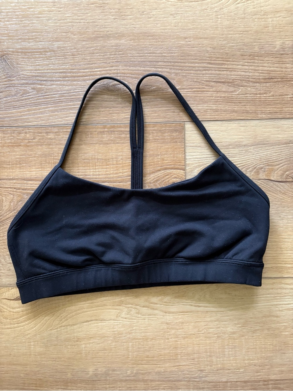 lululemon athletica Black Minimalist Strappy Bralette